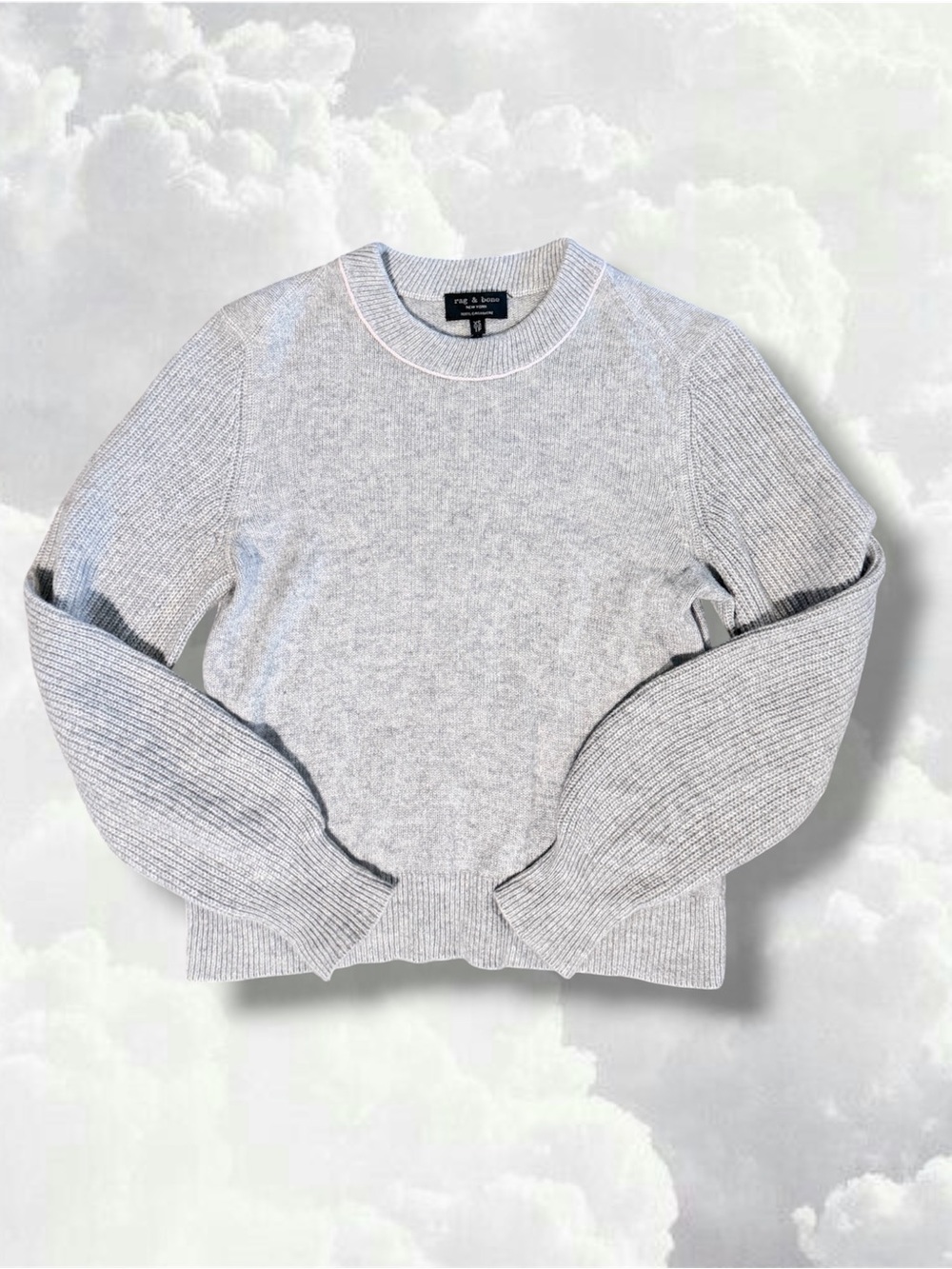 Rag & Bone Logan 100% Cashmere Sweater